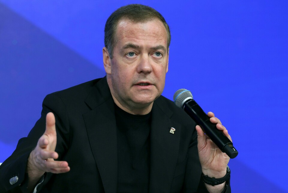Dmitrij Medvedev (bildet) var Russlands tredje president, i perioden 2008-2012. Da var nåværende president Vladimir Putin statsminister.