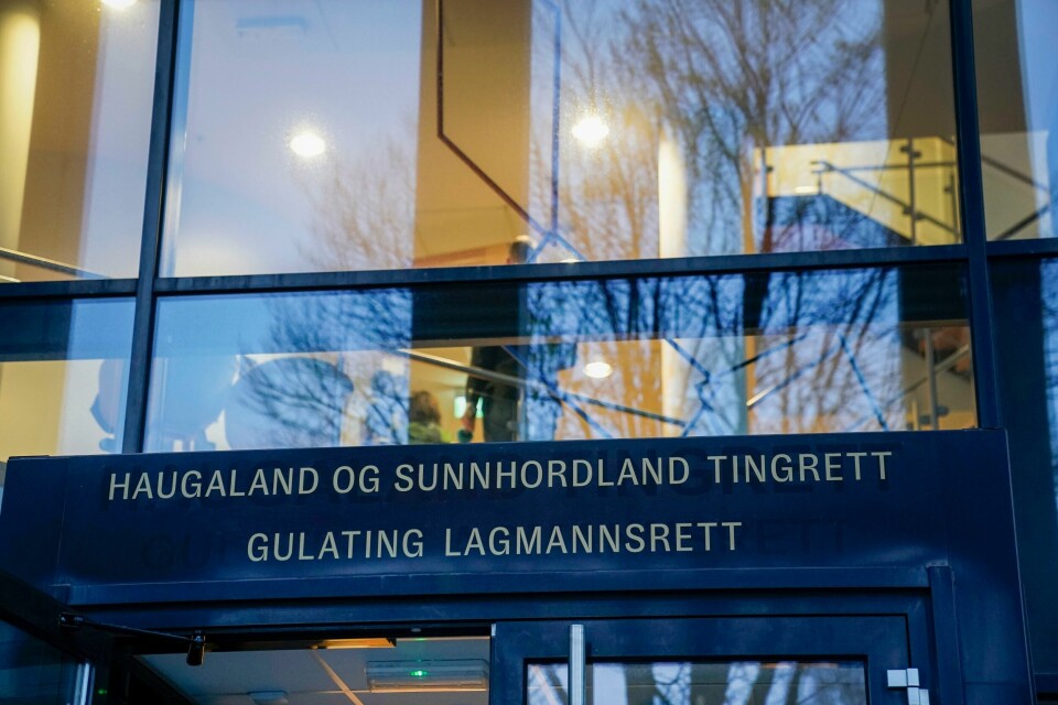Dommen falt i Haugaland og Sunnhordland tingrett. Dommen falt i Haugaland og Sunnhordland tingrett. Foto: Stian Lysberg Solum / NTB