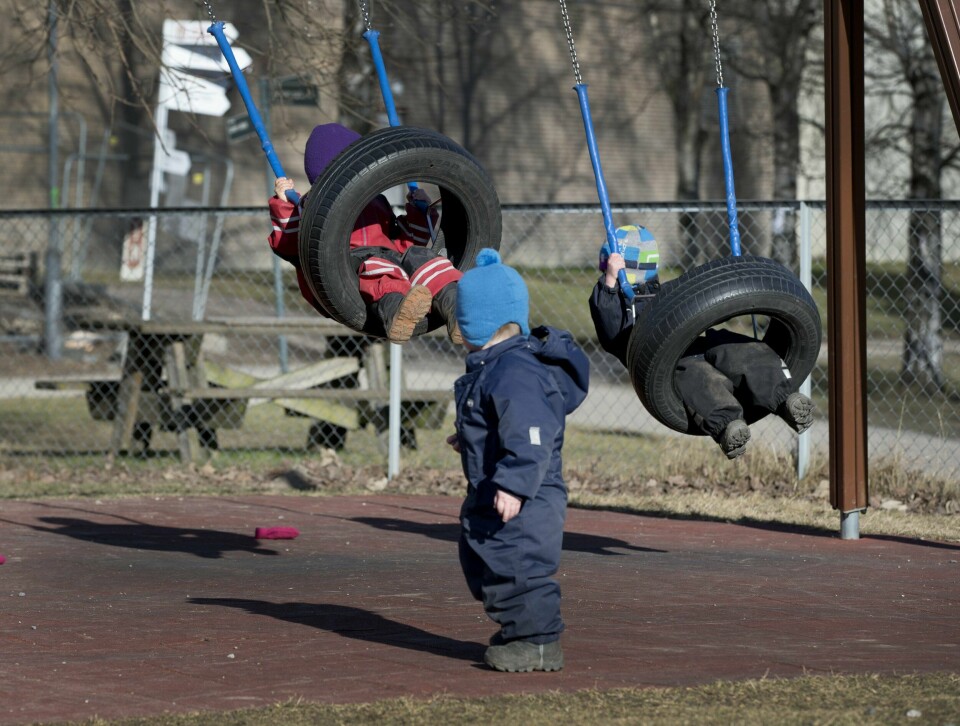 Illustrasjonsfoto. Oslo, Norway 20150309.Barnehagane treng meir pengar til bemanning, meiner SV. Illustrasjonsfoto: Gorm Kallestad / NTB/ NPK