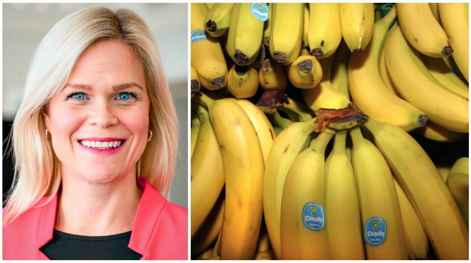 Den svenske statsråden Paulina Brandberg har fobi mot bananer. Den svenske statsråden Paulina Brandberg har fobi mot bananer.