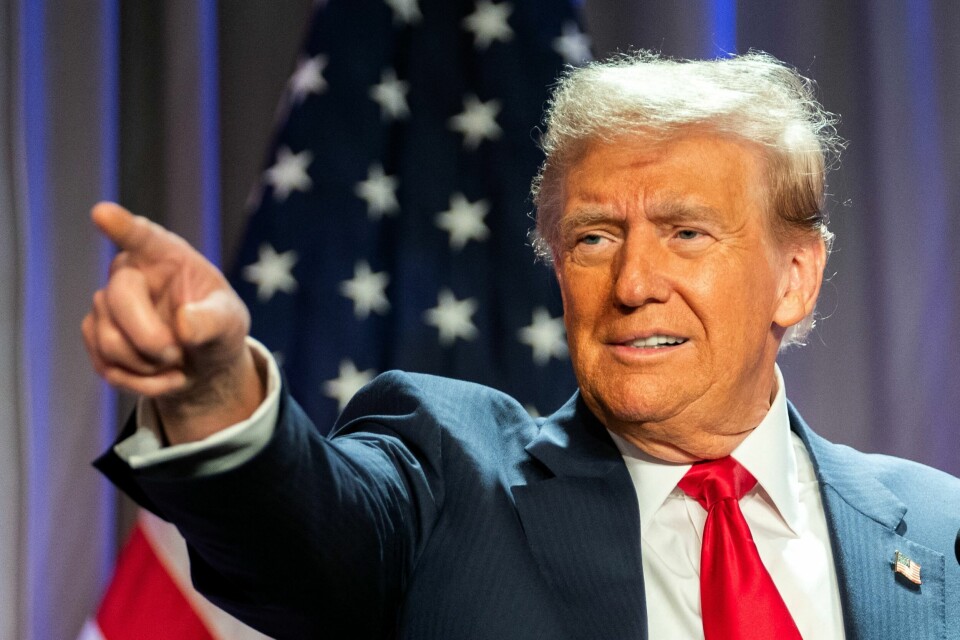 Republikaneren Donald Trump vender snart tilbake til maktens korridorer i Det hvite hus. US President-elect Donald Trump speaks during a meeting with House Republicans at the Hyatt Regency hotel in Washington, DC, U.S., on November 13, 2024. ALLISON ROBBERT/Pool via REUTERS