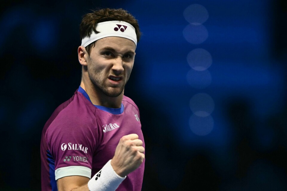 Casper Ruud er klar for semifinale i ATP-sluttspillet. Casper Ruud er klar for semifinale i ATP-sluttspillet.