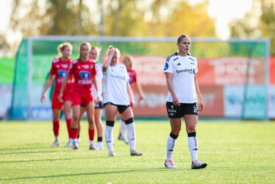 Røa holdt ut lenge mot RBK, men nesten sju minutter på overtid kom scoringen som sikret Rosenborg bronsemedaljen. Her fra cupkampen tidligere i år. Røa holdt ut lenge mot RBK, men nesten sju minutter på overtid kom scoringen som sikret Rosenborg bronsemedaljen. Her fra cupkampen tidligere i år.