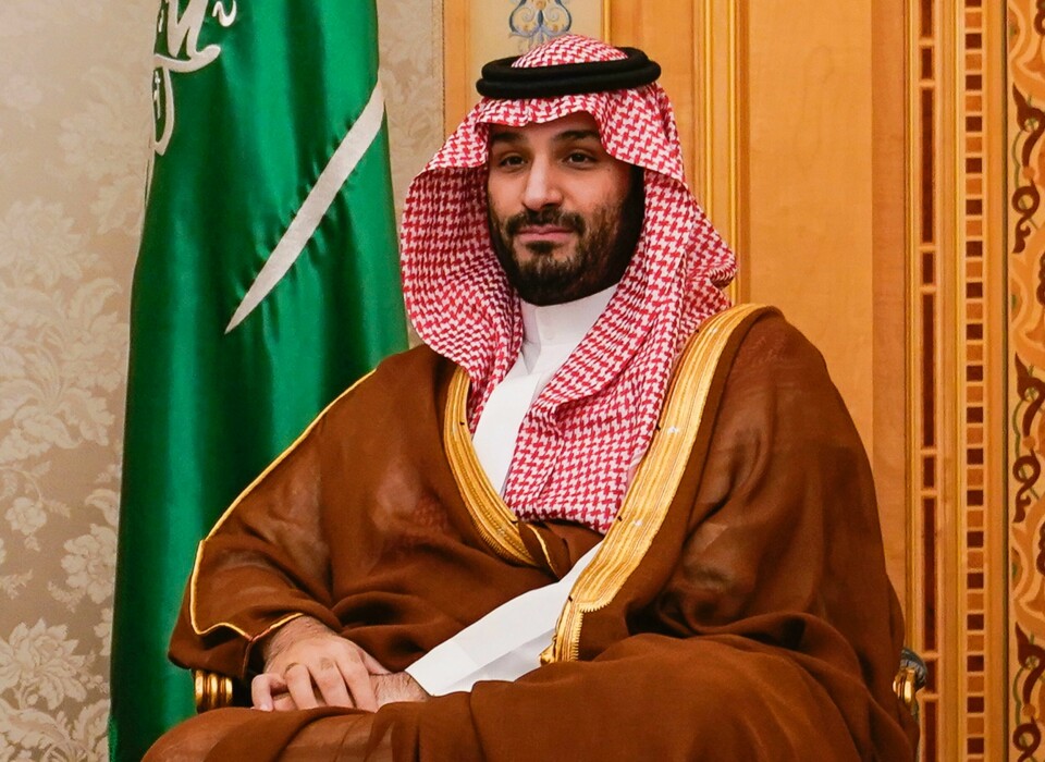Saudi-Arabias kronprins Mohammed bin Salman. Saudi-Arabias kronprins Mohammed bin Salman under et møte med USAs utenriksminister Antony Blinken i Riyadh 23. oktober. Foto: Nathan Howard / Pool via AP / NTB