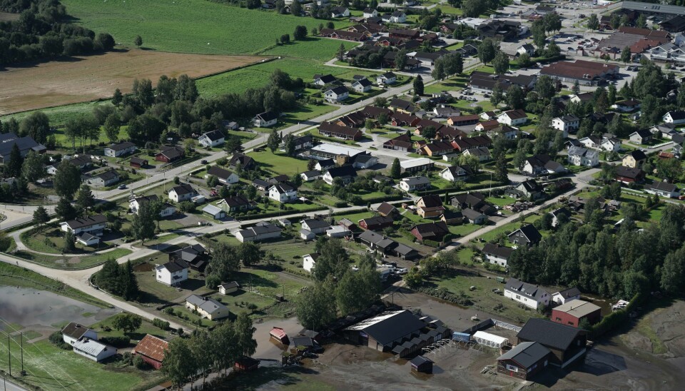 Illustrasjonsfoto fra Nesbyen i sommer. Nesbyen etter ekstremvær.
