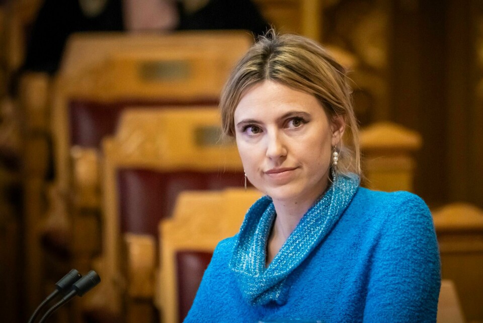 Sofie Marhaug (Rødt) mener FrP taler med to tunger i kraftpolitikken i Finnmark. Sofie Marhaug (Rødt).