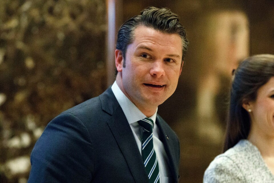 Pete Hegseth, som Trump vil ha som USAs nye forsvarsminister, betalte en kvinne som anklaget ham for overgrep, bekrefter hans advokat. Arkivbilde av Pete Hegseth fra 2016. Foto: Evan Vucci / AP / NTB