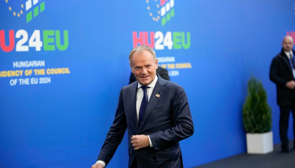 Om en drøy måned overtar Polen og statsminister Donald Tusk formannskapet i EU. Tusk har allerede tatt kommandoen når det gjelder å hindre at USA under Donald Trump kutter støtten til Ukraina. Om en drøy måned overtar Polen og statsminister Donald Tusk formannskapet i EU. Tusk har allerede tatt kommandoen når det gjelder å hindre at USA under Donald Trump kutter støtten til Ukraina. Foto: AP / NTB