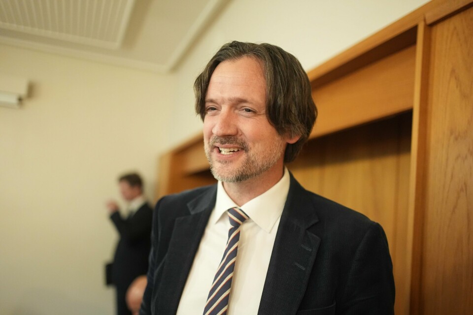KrF-leder Dag Inge Ulstein mener pronomenet «hen» er vanskelig. KrF-leder Dag Inge Ulstein mener pronomenet «hen» er vanskelig. Foto: Terje Pedersen / NTB