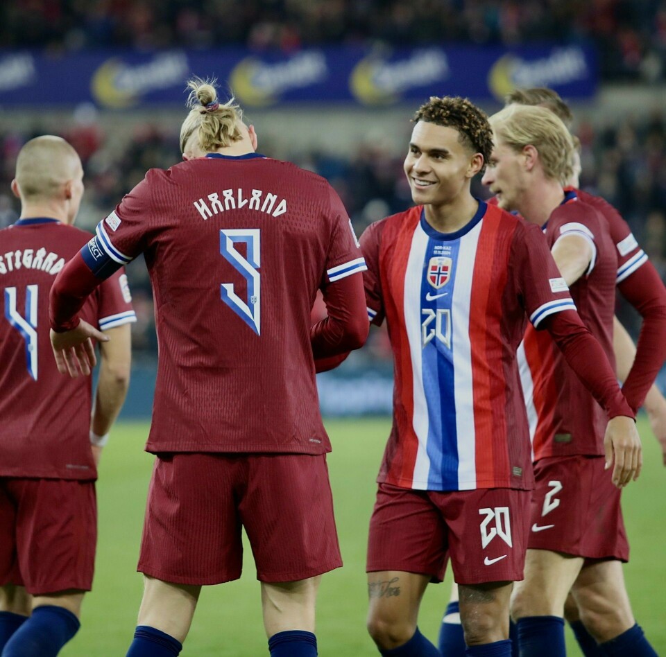 Erling Braut Haaland og Antonio Nusa tok de forventede hovedrollene på Ullevaal stadion i årets siste landskamp. Erling Braut Haaland og Antonio Nusa tok de forventede hovedrollene på Ullevaal stadion i årets siste landskamp.