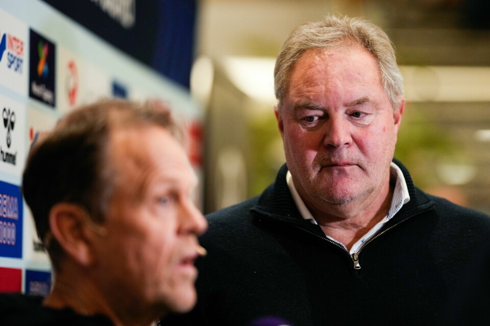 Bent Svele var på plass da Thorir Hergeirsson presenterte EM-troppen tidligere i november. Nå blir det mer håndballjobbing framover på Svele. Bent Svele var på plass da Thorir Hergeirsson presenterte EM-troppen.Foto: Beate Oma Dahle / NTB