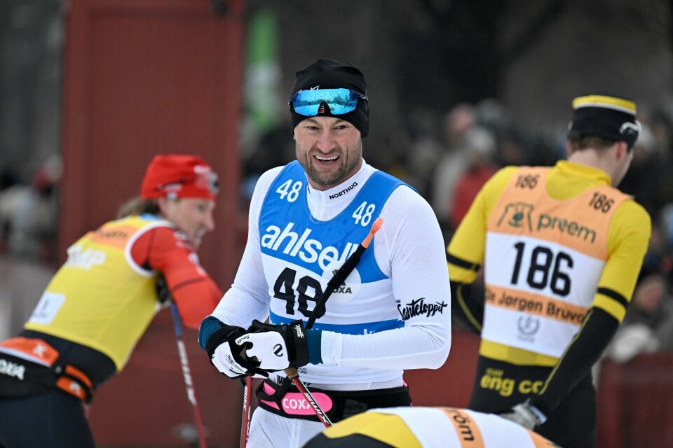 Petter Northug har trøbbel med ryggen, og stiller trolig ikke på Beitostølen. Her fra Vasaloppet i vinter som var. Petter Northug gikk Vasaloppet sist vinter og ble nummer 18.