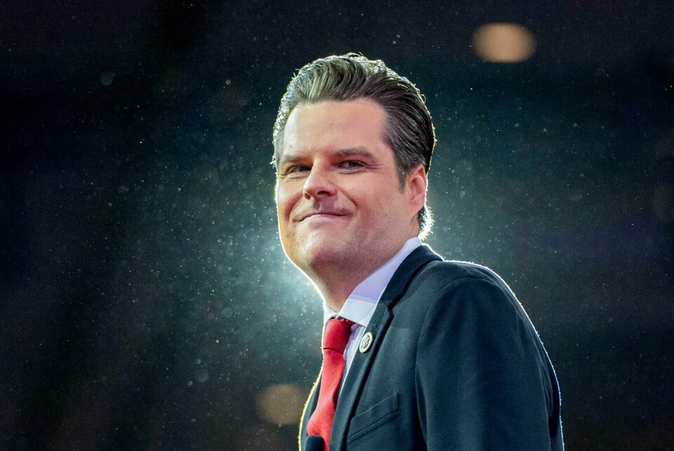 Mannen Donald Trump ønsker som justisminister, Matt Gaetz, har i flere år vært under etterforskning, anklaget for seksuelle overgrep mot mindreårige jenter. Mannen Donald Trump ønsker som justisminister, Matt Gaetz, har i flere år vært under etterforskning, anklaget for seksuelle overgrep mot mindreårige jenter. Foto: AP / NTB