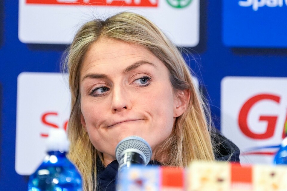 Therese Johaug på torsdagens pressetreff i forbindelse med langrennsåpningen på Beitostølen. Therese Johaug på torsdagens pressetreff i forbindelse med langrennsåpningen på Beitostølen. Foto: Terje Pedersen / NTB