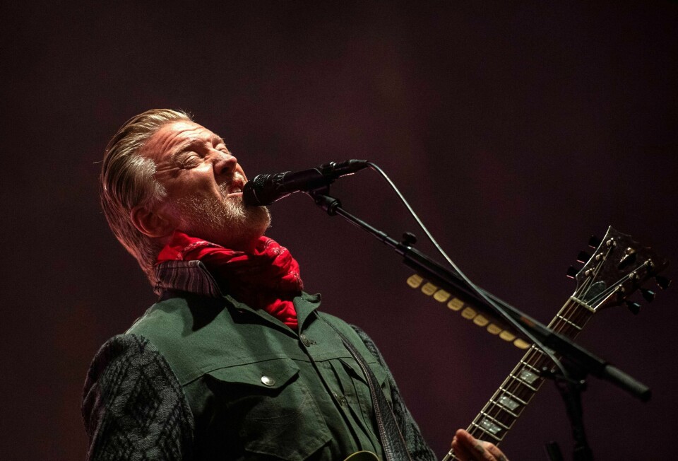 Josh Homme og Queens of the Stone Age. .