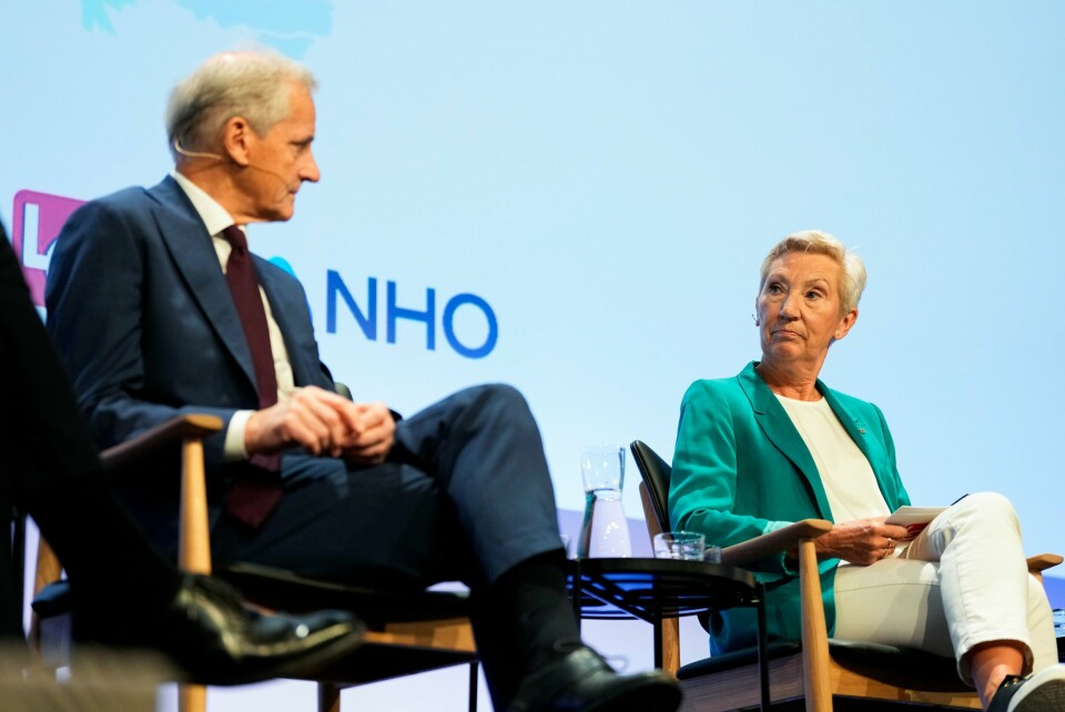 Fremskrittspartiet er større enn Arbeiderpartiet og Senterpartiet til sammen. Det er krise, sier LO-leder Peggy Hessen Følsvik. Både LO og NHO vil delta i næringslivsdelegasjonen som skal følge statsminister Jonas Gahr Støre (Ap) under hans besøk til Kina som starter søndag. Foto: Beate Oma Dahle / NTB