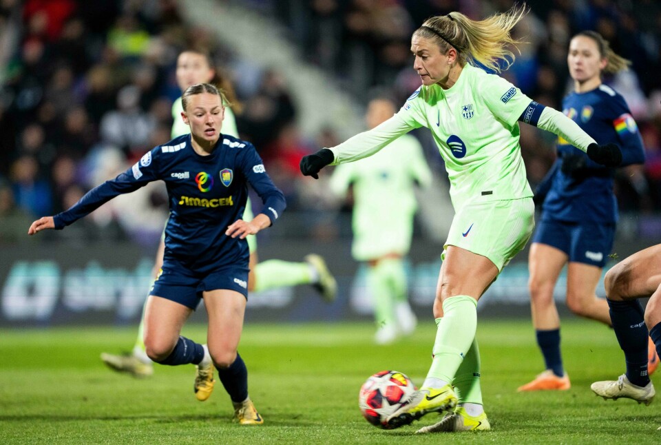 Alexia Putellas scoret sitt 200. mål da Barcelona tok seg videre fra gruppespillet i mesterligaen borte mot St. Pölten torsdag Alexia Putellas scoret sitt 200. mål da Barcelona tok seg videre fra gruppespillet i mesterligaen borte mot St. Pölten torsdag