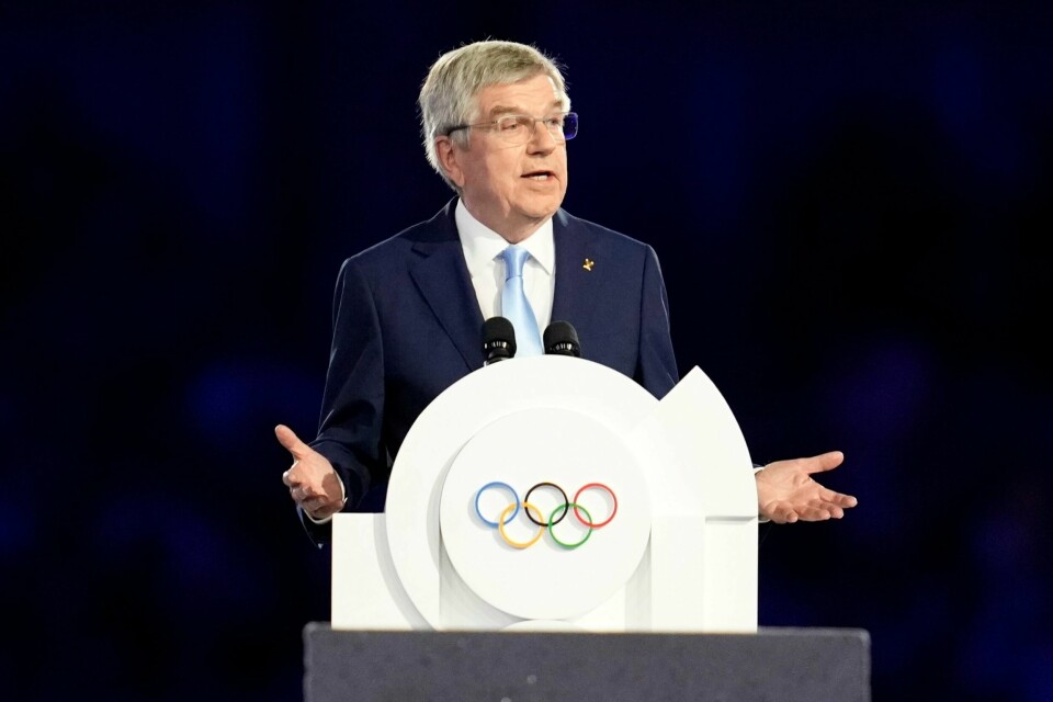 IOC-president Thomas Bach møtte en delegasjon fra Sør-Afrika. IOC-president Thomas Bach møtte en delegasjon fra Sør-Afrika. Foto: Ashley Landis / AP / NTB