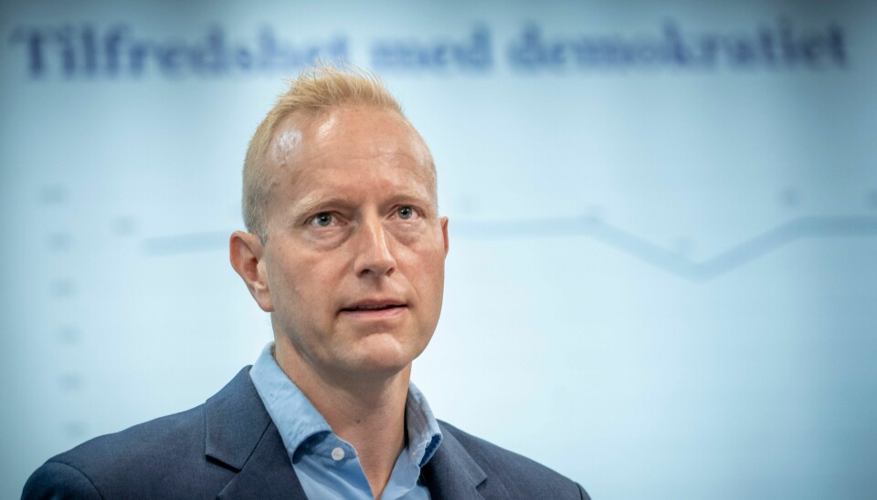 Unge menn skiller seg ut politisk fra resten av befolkningen, også fra unge kvinner, sier valgforsker Johannes Bergh ved Institutt for samfunnsforskning. Bildet viser valgforsker Johannes Bergh.