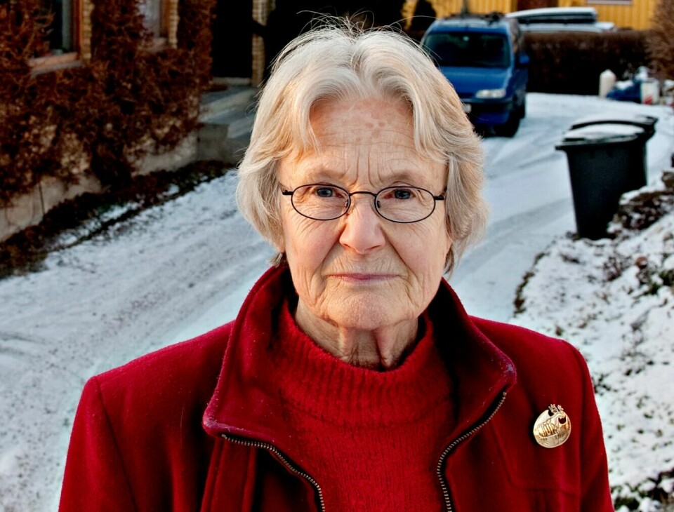 Vi har et fantastisk system. Hvis man altså ikke er pensjonist som trenger et langvarig sykehus- eller sykehjemsopphold, skriver Kristin Borg. Her fra 2011, da Borg ble intervjuet av Dagsavisen om sykehjemsbetaling. Kristin Borg, demensaktivist.