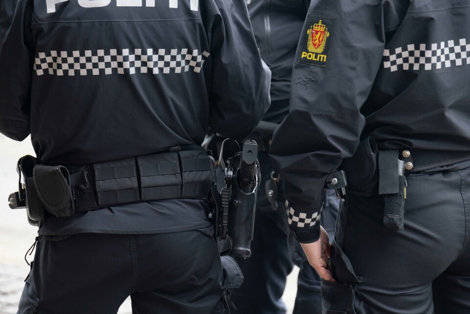 Bevæpnet politi. Illustrasjonsfoto. Politiet vil ha vore væpna i 122 dagar i løpet av året. Foto: Geir Olsen / NTB / NPK