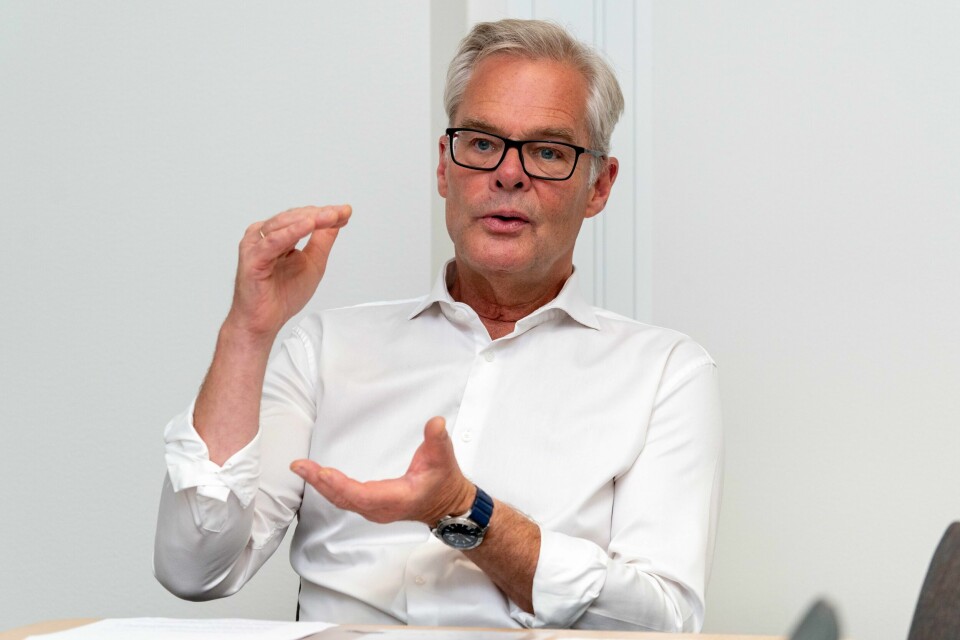 Nestleder Hans Andreas Limi i Fremskrittspartiet tar nok en gang til orde for å heve minstepensjonene i forbindelse med partiets alternative budsjett for neste år. Nestleder Hans Andreas Limi i Fremskrittspartiet tar nok en gang til orde for å heve minstepensjonene i forbindelse med partiets alternative budsjett for neste år. Foto: Thomas Fure / NTB