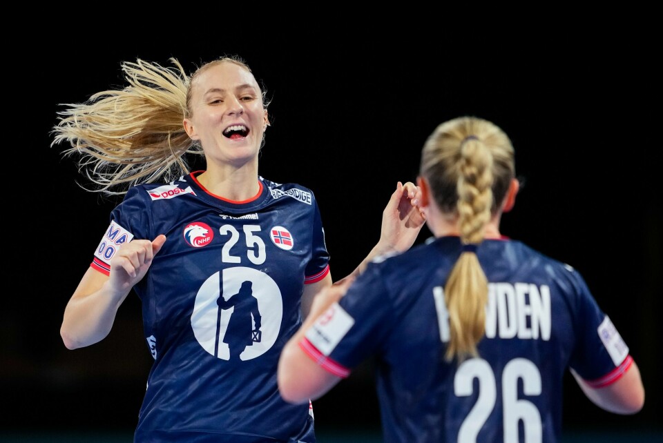 Henny Reistad i kampen mot Slovenia i EM torsdag kveld. Bildet viser Henny Reistad i kampen mot Slovenia i EM torsdag kveld. Foto: Beate Oma Dahle / NTB.