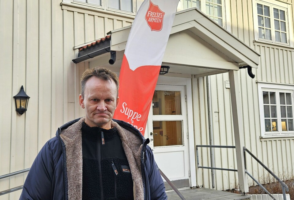 Rune Levi (49) er en av de som håper å få hjelp til jul av Frelsesarmeen. Rune Levi (49)