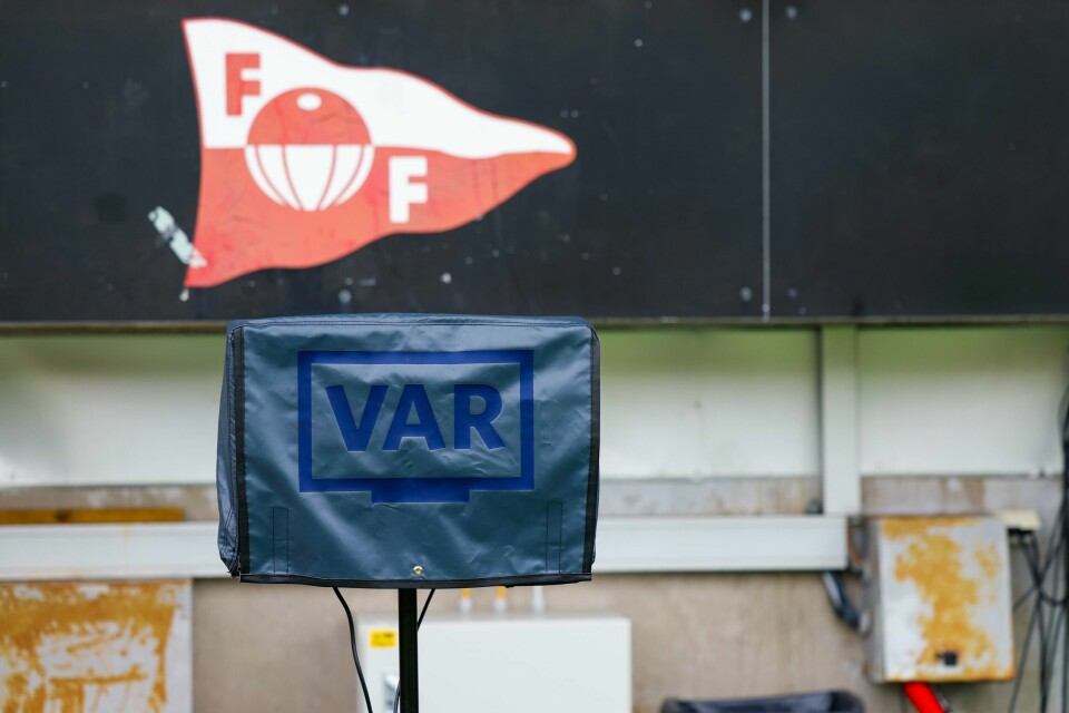 Fredrikstad FK vil jobbe videre for et bedre VAR-system i norsk toppfotball. Fredrikstad FK vil jobbe videre for et bedre VAR-system i norsk toppfotball. Foto: Thomas Andersen / NTB