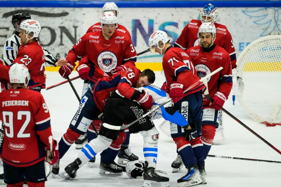 Lørenskog ishockey sliter økonomisk. Lørenskog ishockey sliter økonomisk. Foto: Beate Oma Dahle / NTB