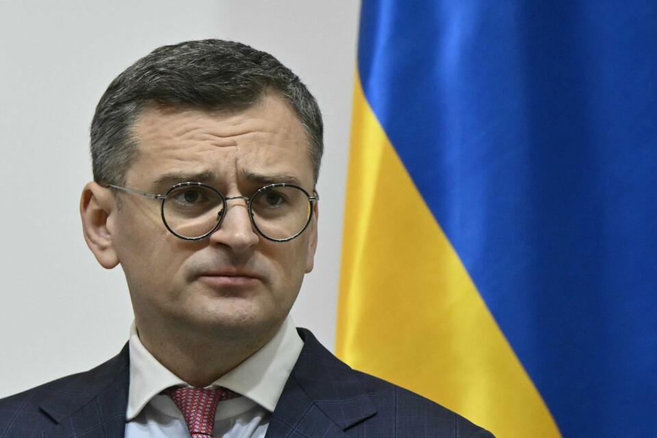Dmytro Kuleba. (FILES) Ukraine's Foreign Minister Dmytro Kuleba attends a joint press conference with his Norwegian counterpart following their talks in Kyiv on April 15, 2024, amid the Russian invasion of Ukraine. Ukrainian Foreign Minister Dmytro Kuleba has submitted his resignation, the speaker of parliament said on September 4, 2024, as part of a major government reshuffle. (Photo by Genya SAVILOV / AFP)