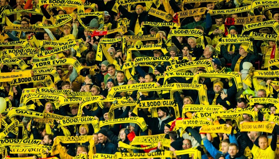 Bodø/Glimt tapte i retten mot en av klubbens egne supportere igjen. Bodø/Glimt tapte i retten mot en av klubbens egne supportere igjen. Foto: Fredrik Varfjell / NTB