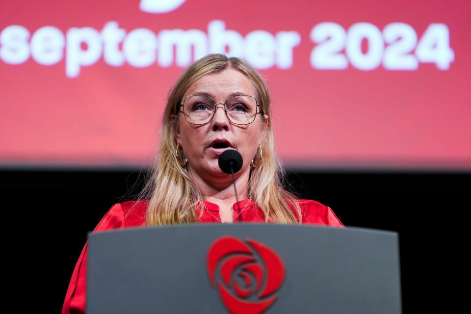 Partisekretær Kjersti Stenseng. Her fra Arbeiderpartiets landsstyremøte i september. Partisekretær Kjersti Stenseng. Her fra Arbeiderpartiets landsstyremøte i september.