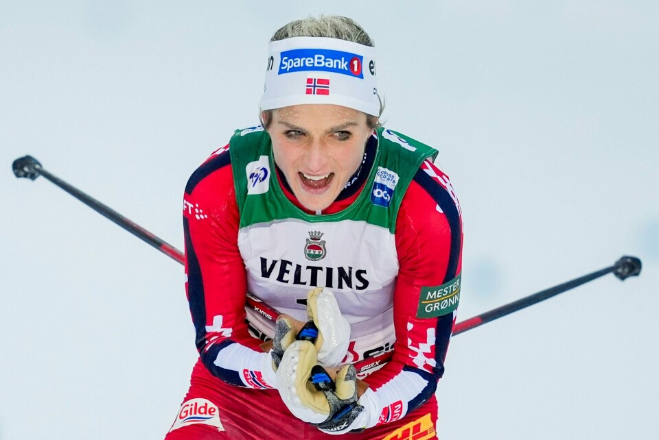 TV 2 får sende femmila til Therese Johaug og resten av konkurrentene i VM. Foto: Terje Pedersen / NTB TV 2 får sende femmila til Therese Johaug og resten av konkurentene i VM. Foto: Terje Pedersen / NTB
