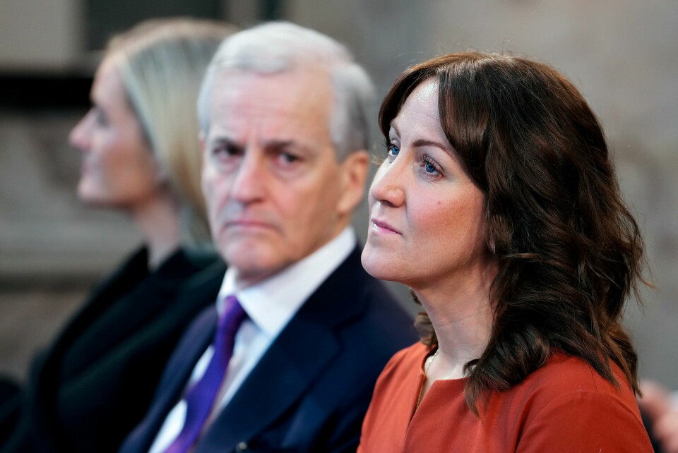 Statsminister Jonas Gahr Støre og Tonje Brenna. Skal Brenna lykkes som leder, må klimapolitikken og langsiktige klimamål være et trygt ankerfeste, skriver vår kommentator. .