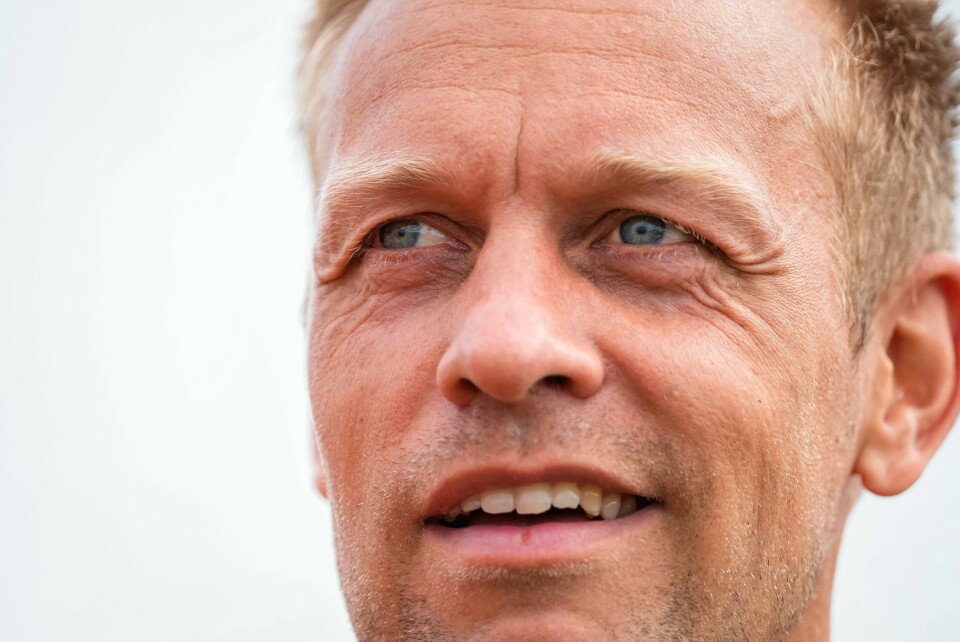 Mads Hansen og kollegaene Ida Fladen, Jon Martin Henriksen og Erik Follestad slutter med «Spårtsklubben» på VGTV. Mads Hansen og kollegaene Ida Fladen, Jon Martin Henriksen og Erik Follestad slutter med «Spårtsklubben» på VGTV. Foto: Beate Oma Dahle / NTB