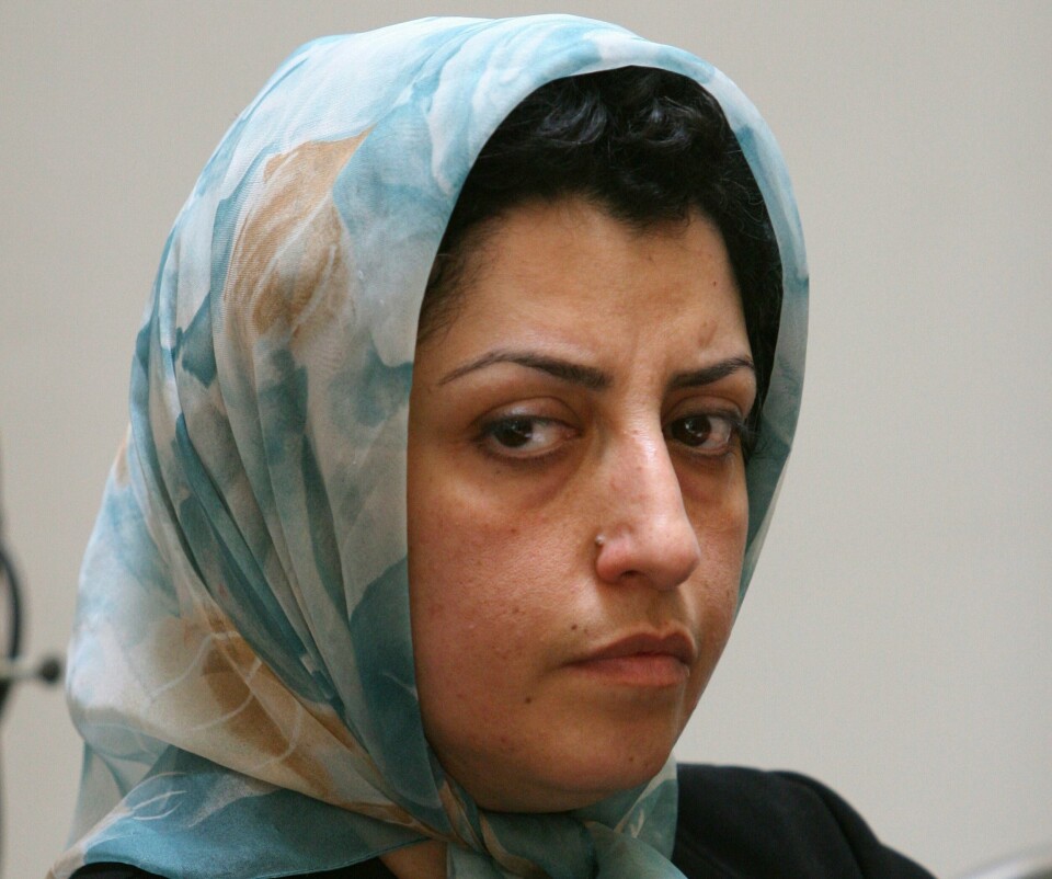 Menneskerettsaktivist og fredsprisvinner Narges Mohammadi på et bilde tatt i 2007. Menneskerettsaktivist og fredsprisvinner Narges Mohammadi på et bilde tatt i 2007. Foto: Vahid Salemi / AP / NTB