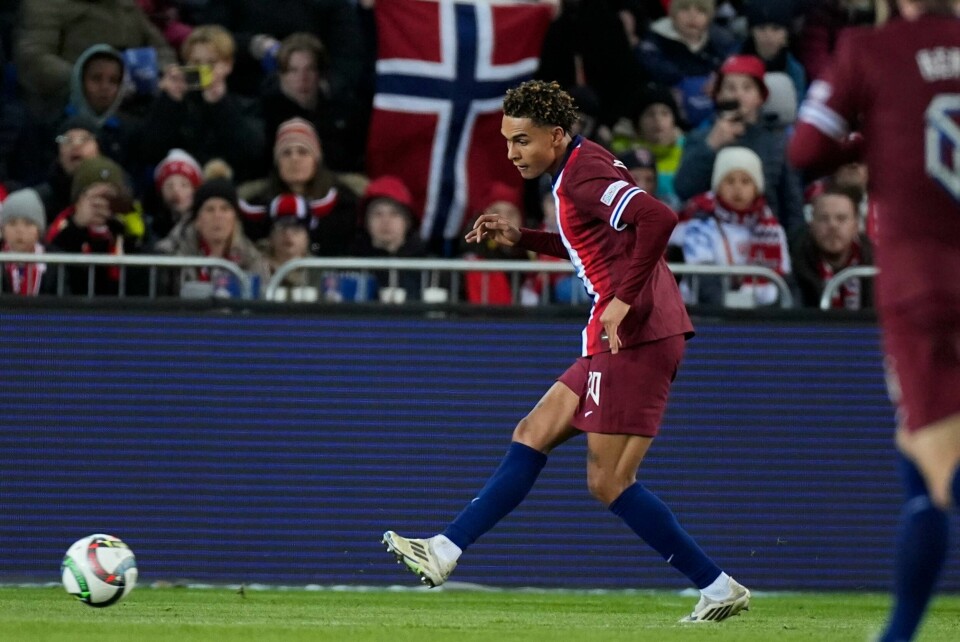 Driblevingen Antonio Nusa har fått mye spilletid for Norge i år og bidrar til å holde alderssnittet lavt. Driblevingen Antonio Nusa har fått mye spilletid for Norge i år og bidrar til å holde alderssnittet lavt. Foto: Terje Pedersen / NTB
