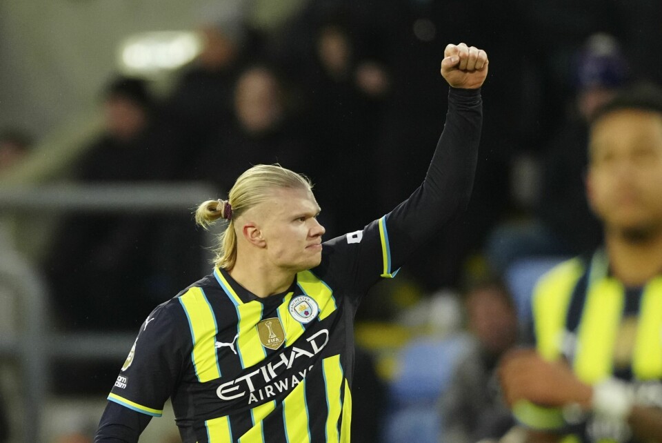 Erling Braut Haaland scoret sitt første Premier League-mål på over en måned i Manchester Citys bortekamp mot Crystal Palace. Erling Braut Haaland scoret sitt første Premier League-mål på over en måned i Manchester Citys bortekamp mot Crystal Palace. Foto: Dave Shopland / AP / NTB