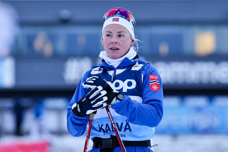 Anne Kjersti Kalvå får ikke fredag. Hun har blitt syk Anne Kjersti Kalvå får ikke fredag. Hun har blitt syk.Foto: Geir Olsen / NTB