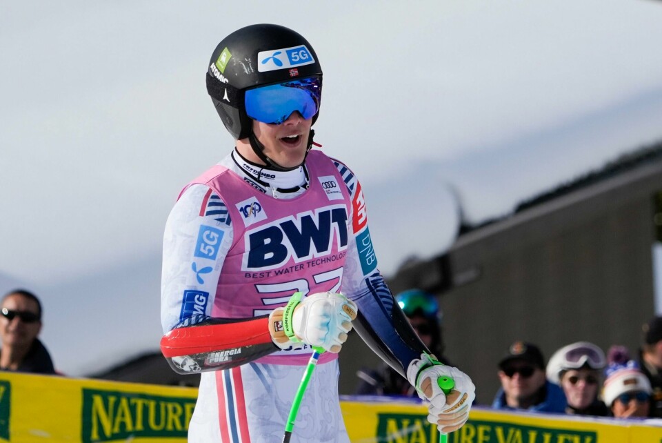 Fredrik Møller kjørte inn til bestenotering i super-G lørdag Fredrik Møller knallet til og ble nummer fire i super-G-rennet i Beaver Creek. Foto: Robert F. Bukaty / AP / NTB