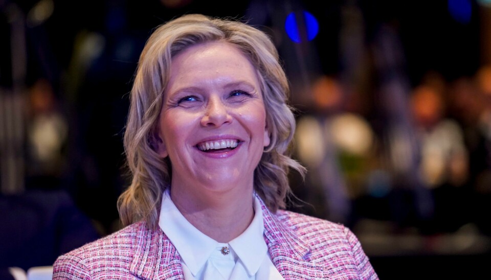 – Norge trenger et stort og sterkt Frp dersom vi skal sikre en ny og ansvarlig kurs som gir mer frihet og økt trygghet, sier partileder Sylvi Listhaug til Nationen. Partileder Sylvi Listhaug koser seg med gode meningsmålinger. Partiet har ikke ligget høyere i oppslutning på snart ni år. Foto: Terje Pedersen / NTB