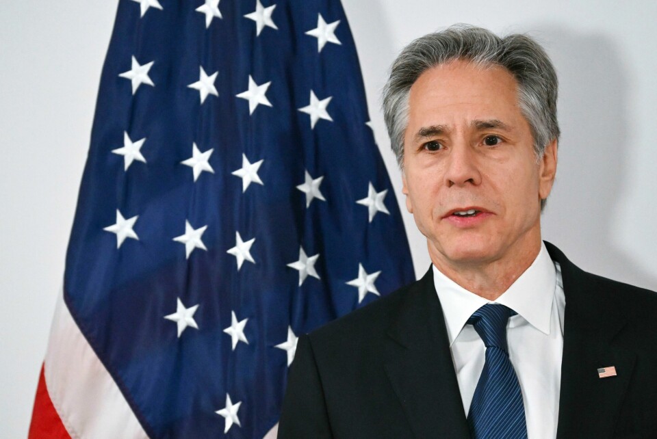 Utenriksminister Antony Blinken sier at USA ikke vil tillate at IS stryker sin stilling i Syria i lys av regimets kollaps. Utenriksminister Antony Blinken sier at USA ikke vil tillate at IS stryker sin stilling i Syria i lys av regimets kollaps. Foto: Alberto Pizzoli/Pool Photo via AP/ NTB