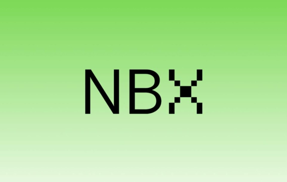 NBX er en børsnotert, norsk kryptobørs. Logo