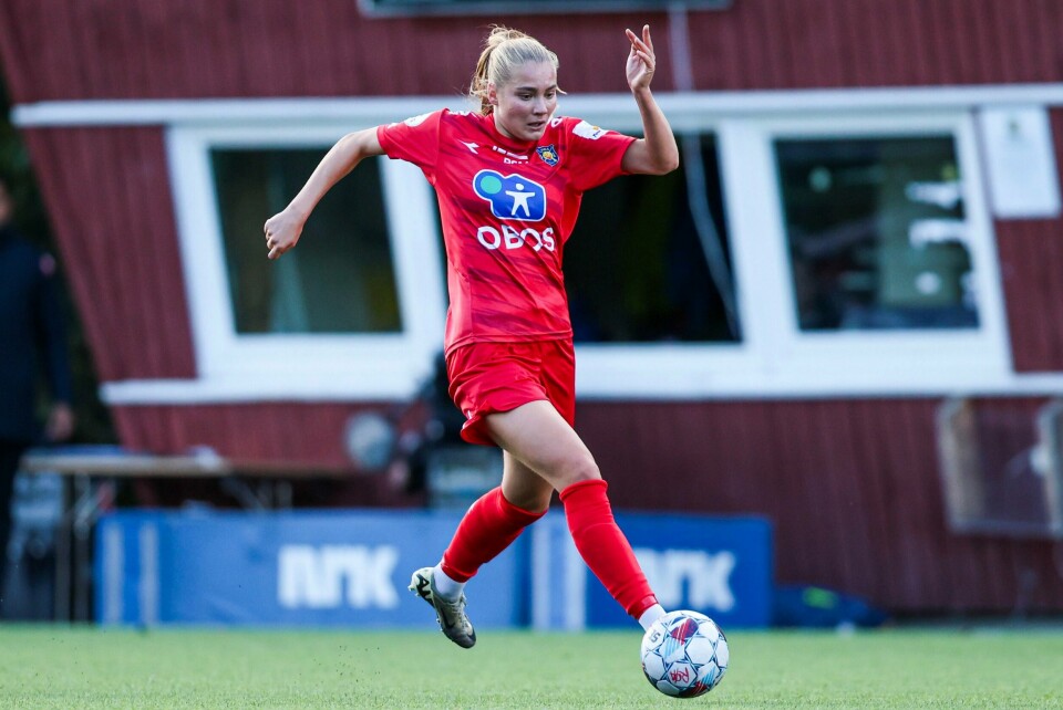 Oline Fuglem er klar for Rosenborg. Hun kommer fra Oslo-laget Røa. Oline Fuglem er klar for Rosenborg. Hun kommer fra Oslo-laget Røa. Foto: Amanda Pedersen Giske / NTB