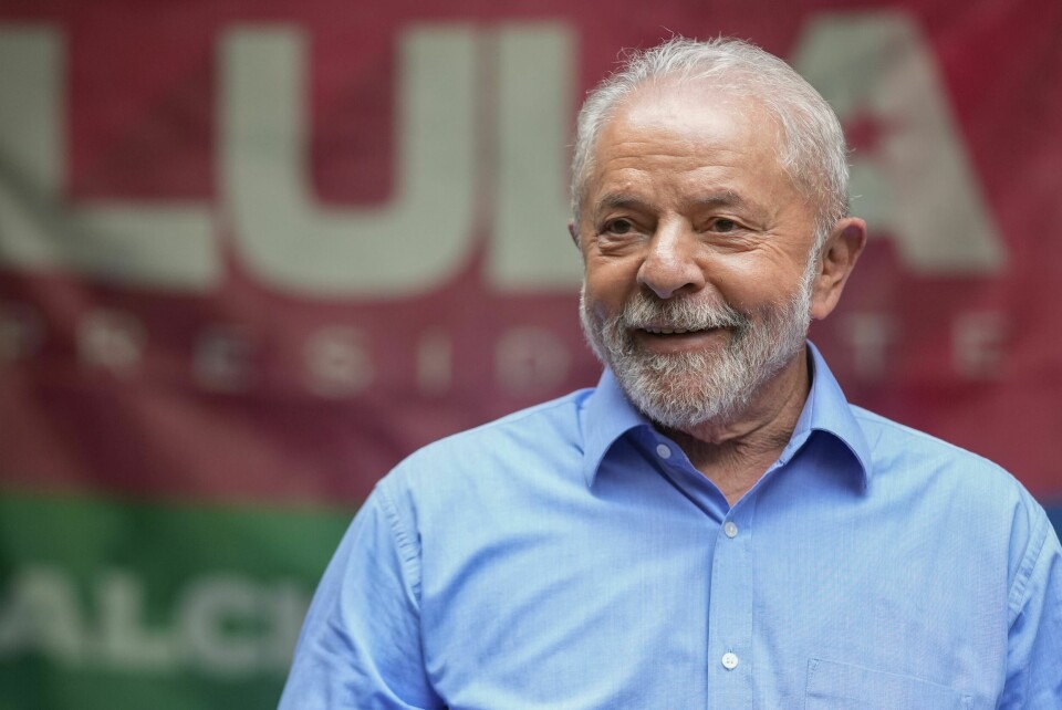 Brasils president Luiz Inacio Lula da Silva er operert etter å ha fått hjerneblødning etter et fall. Her fotografert ved en tidligere anledning. Brasils president Luiz Inacio Lula da Silva er operert etter å ha fått hjerneblødning etter et fall. Her fotografert ved en tidligere anledning. Foto: Andre Penner / AP / NTB