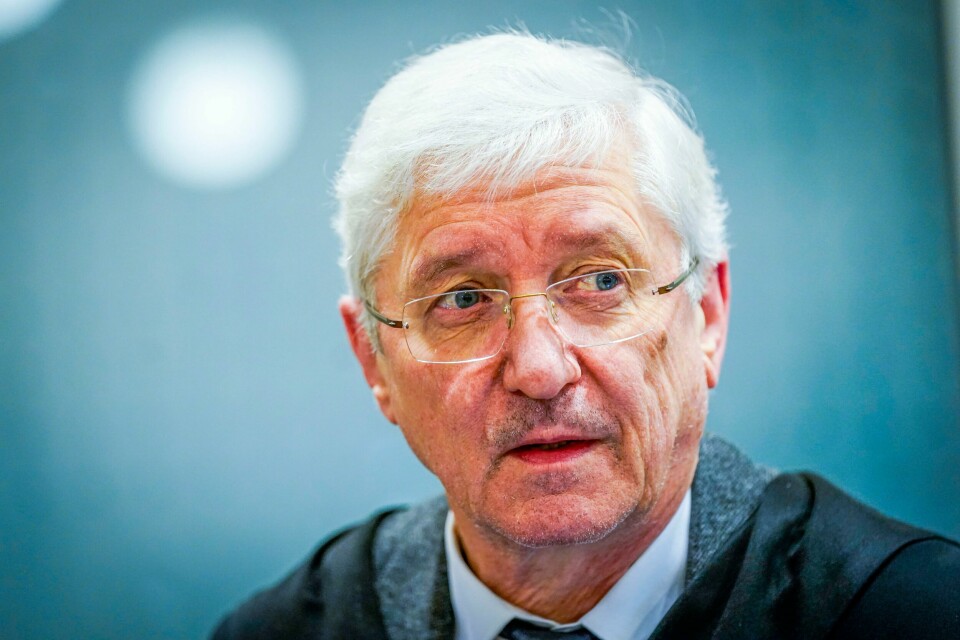 Forsvarer Arvid Sjødin er klaget inn for Disiplinærnemden av sin tidligere klient Viggo Kristiansen. Arvid Sjødin skal ikke lenger være Viggo Kristiansens advokat. Foto: Lise Åserud / NTB