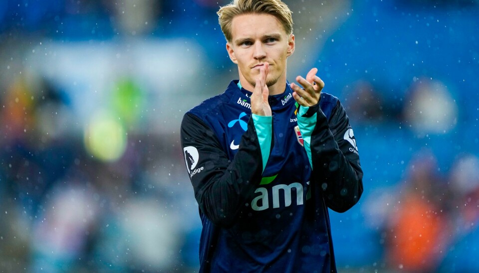Martin Ødegaard snakket ut om hvordan det har vært å bli far. Martin Ødegaard snakket ut om hvordan det har vært å bli far. Foto: Fredrik Varfjell / NTB