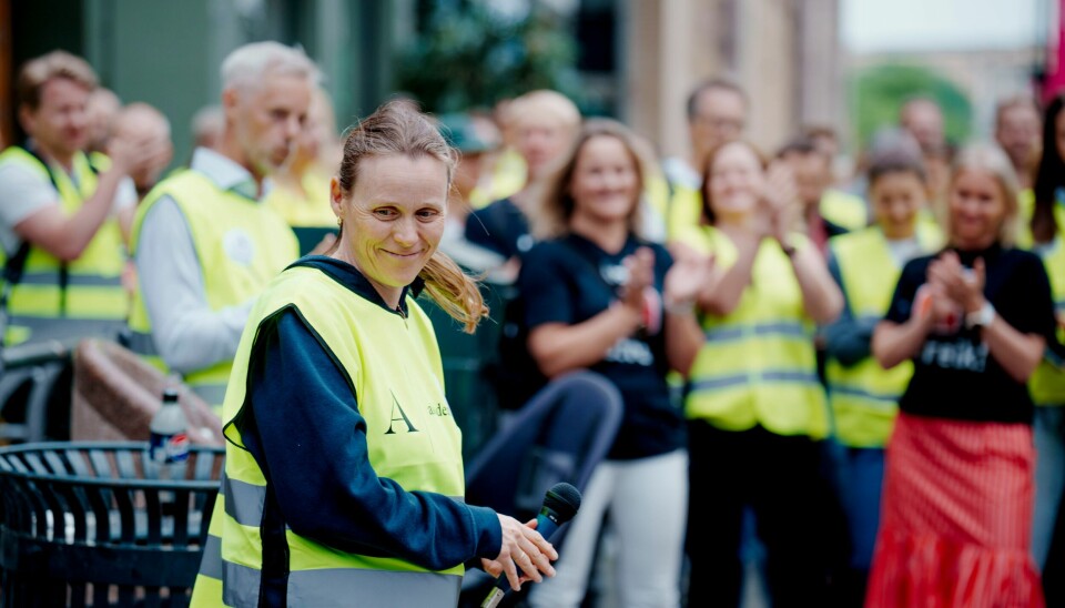 Lise Lyngsnes Randeberg i Akademikerne går hardt ut mot LO. Lise Lyngsnes Randeberg i Akademikerne går hardt ut mot LO. Foto: Stian Lysberg Solum / NTB