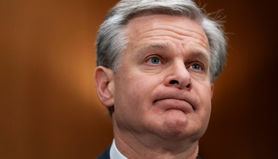 Etter nøye overveielse har FBI-sjef Christopher Wray besluttet å gi seg i januar. Etter nøye overveielse har FBI-sjef Christopher Wray besluttet å gi seg i januar. Foto: Stephanie Scarbrough / AP / NTB